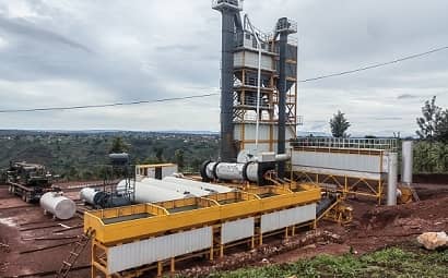 What problems in road construction machinery are related to asphalt mixing plant equipment